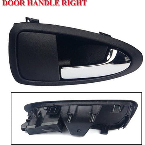 New Black ABS Car Auto Front Interior Right Side Door Handle Inner Accessories 6J0837114A Fit For Seat Ibiza 2009 2010 2011 2012