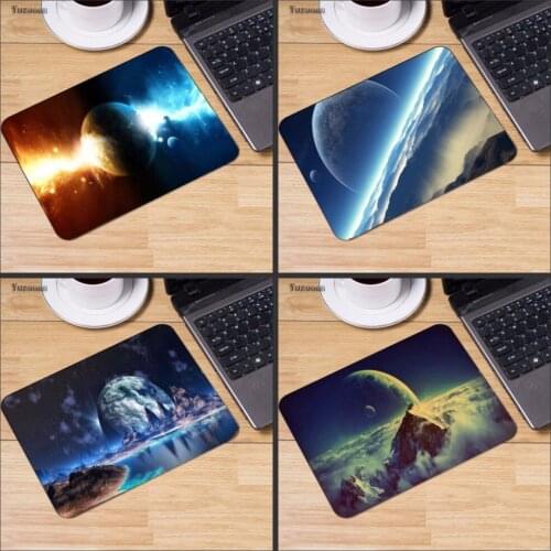 Mairuige Space Dream Blue New Anti-Slip Table Mat Game Keyboard Mouse Pad PC Game Gaming Mouse Mats 18x22cm 20x25cm And 25x29cm