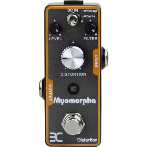 NEW ENO EX Myomor TC-13 Guitar Effect Pedal/Classic Distortion Sound Sturdy Metal Construction True Bypass/Guitar Accessories