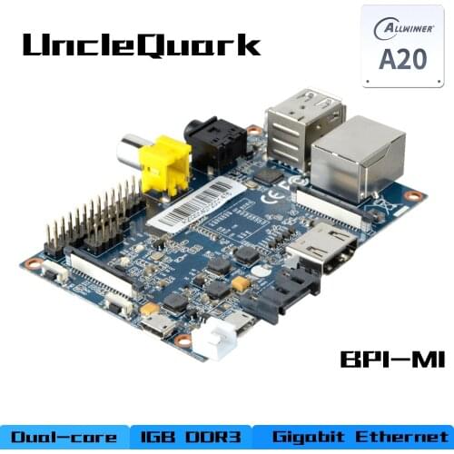Banana Pi Original Open-Source Platform BPI-M1 A20 Dual Core 1GB RAM Singel-Board Computer