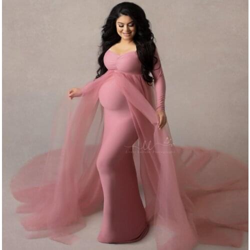 Pregnant Woman Photo Dress Stretch Cotton Maternity Photography Photo Dress Maternity Dress Maternity Dress Women Elegant