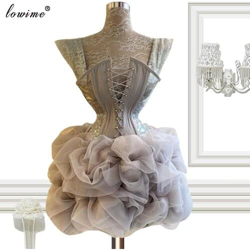 Middle East Prom Dresses Short Vintage Cocktail Party Dresses Evening Wear Dance Performance Evening Gowns Haute Couture платье