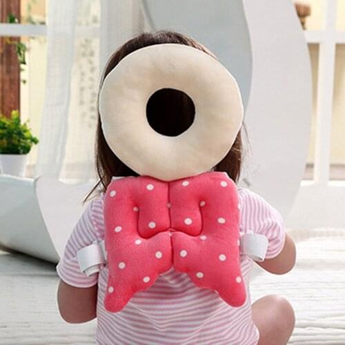 Toddler baby neck pillow newborn head protection pad wings learning walking stick harness assistant aid safety helmet Cushion