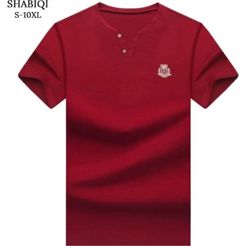 SHABIQI Classic Brand Men shirt Men Polo Shirt Men Short Sleeve Polos Shirt T Designer Polo Shirt Plus Size 6XL 7XL 8XL 9XL 10XL