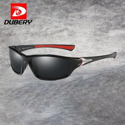 DUBERY Safety Sunglasses Goggles Sport Polarized Sun Glasses Durable UV400 Mirror Sunglass Dropshipping gafas de sol With Box