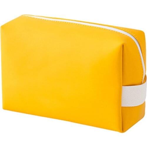 Makeup Bag Portable Travel Cosmetic Bag for Women Zipper Makeup Organizer Bag with Inner Pouch PU Leather Washable -MX8