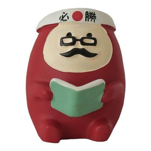 Japanese-Style Damo Decoration, Wish for Success in the Exam, Cat and Japanese Style Home Desktop Decoration