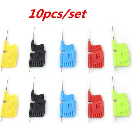 High Quallit 10pcs/set Micro IC clamp SOP/SOIC/TSSOP/TSOP/SSOP/MSOP/PLCC/QFP /TQFP/LQFP/ SMD IC Chip pin CLIP DIP mini chip clip