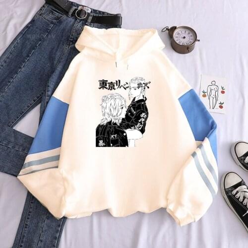 Tokyo Revengers Funny Anime Hooded Sweatshirt Men Women Cool Cartoon Ken Ryuuguuji Manjirou Sano Graphic Winter Warm Hoodies Top