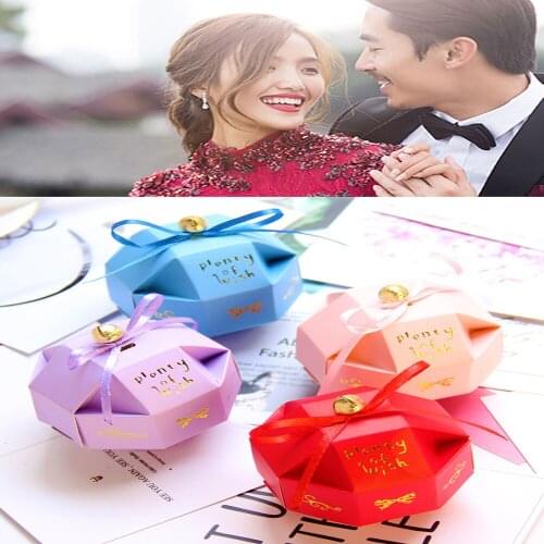 10pcs Upscale European Candy Bag Wedding Favors Gift Box Package Birthday Party Favor Bags Decorations Kids Party Supplies