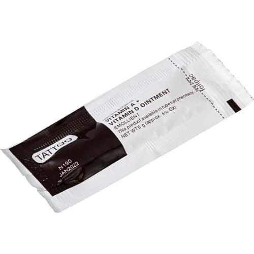 100Pcs/lot Tattoo Vitamin Ointment A&D Anti Scar Tattoo Aftercare Cream For Tattoo&body art Permanent Makeup Tattoo Supplies