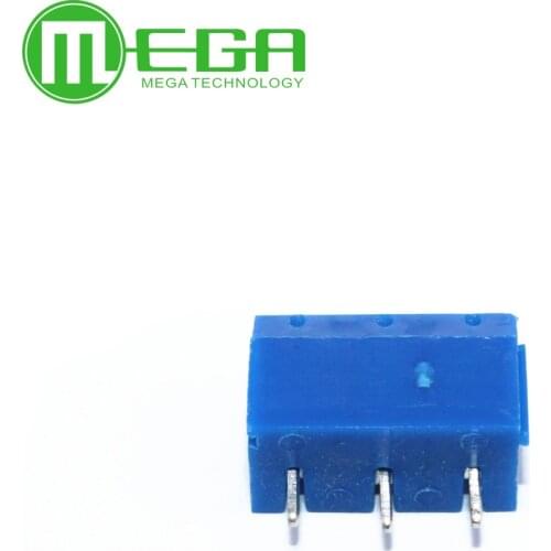 100pcs, Blue blue pitch 5.08MM Connector KF-301-3P 5.08-301-3P Free shipping