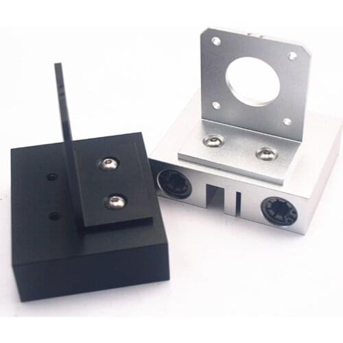 Aluminum alloy Prusa I3 MK2 X axis Titan Aero extruder carriage kit nema 17 motor mount +X slider