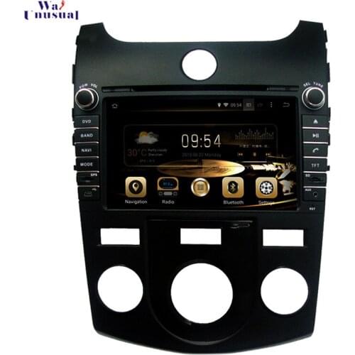 WANUSUAL 8" Octa Core 32G 4G RAM Android 6.0 Car Video Player for KIA Cerato for Forte Manual Version 2008 2009 2010 2011 2012