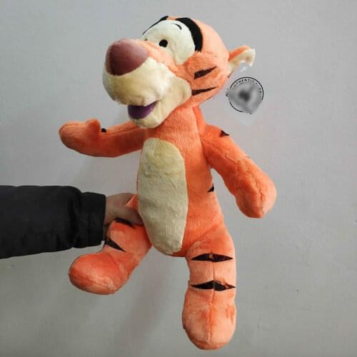 Free shipping 40cm=15.7'' Cartoons Tigger Tiger stuffed animal plush toy boy doll for birthday gift