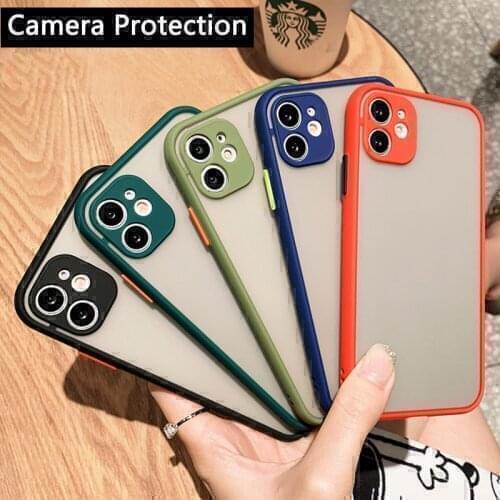 Camera Protection Bumper Phone Case For Huawei Nova 6 7 8 SE 7i 5T 3i 2i 4 5 5i Pro Enjoy 9 10 20 Plus 10S Shockproof Back Cover