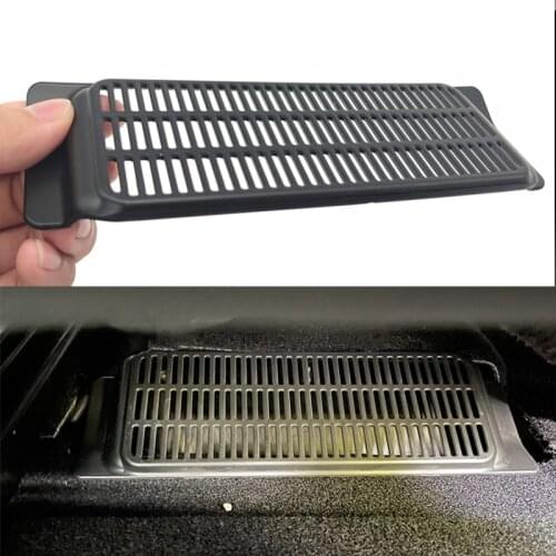 2Pcs Car Air Outlet Cover Under Seat Air Vent Anti-Blocking Dust Cover For Tesla Model Y 2020 2021 Anti-blocking Dust Cover Net