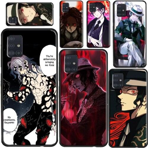 Kibutsuji Muzan Kimetsu no Yaiba Case For Samsung Galaxy A12 A32 A42 A52 A72 A01 A02S A40 A50 A70 A20e A21S A11 A31 A51 A71