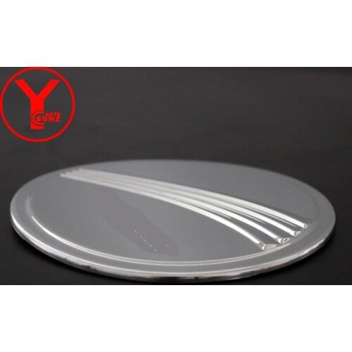 Chrome fuel tank cover stickers For chevrolet trailblazer 2016 2017 2018 ABS Car-styling car oil tank cap accessories YCSUNZ