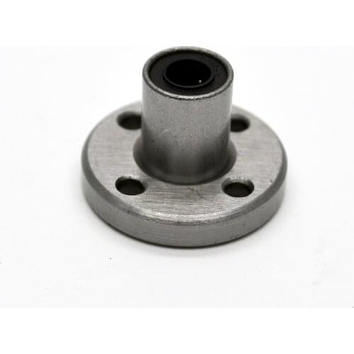 LMF12UU LMF12 12mm round flange linear ball bearing bushing for 12mm linear shaft guide rail rod round shaft cnc parts