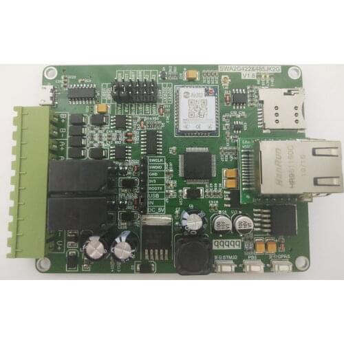 STM32 GPRS (Air202) W5500 Ethernet IoT 485/422 Communication Control Development Board