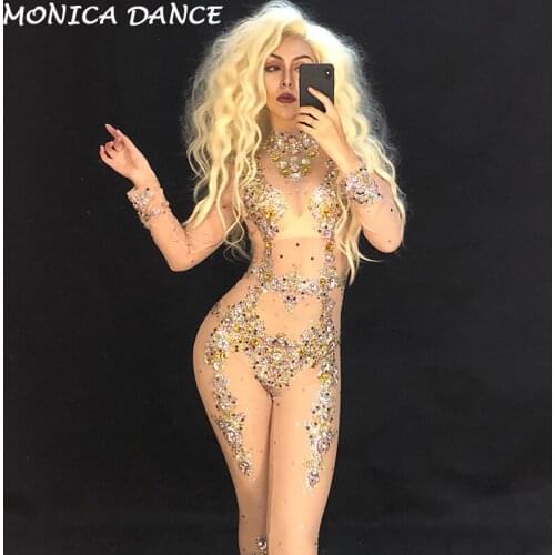 Женские комбинезоны MONICA DANCE China At AliExpress
