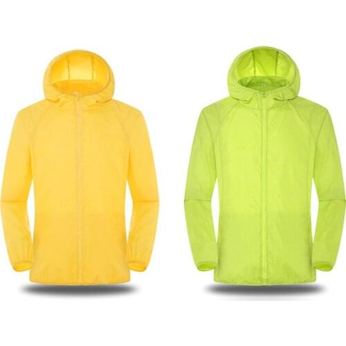 Men Women Summer Outdoor Sports Sun Protection Clothes Breathable Long Sleeve Thin Jacket Sunscreen Coat for Hiking Cycling