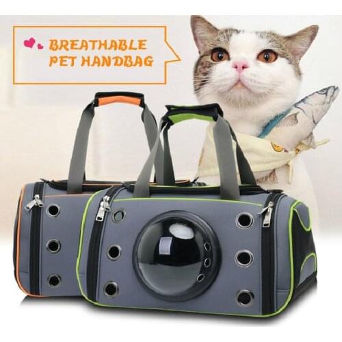2020 New Pet Supplies Bag Breathable Cat Out Package Portable Pet Dog Bag Foldable Pet Out Package