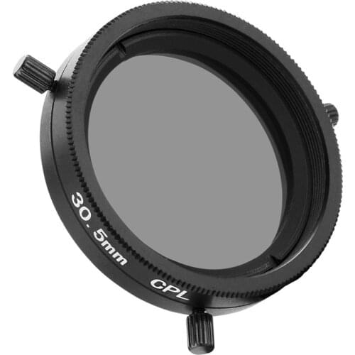 New Camera Filter 25.5 27 30.5 35.5mm 37.5mm CPL Filters with screw For Industry Video Inspection Microscope Camera Lens