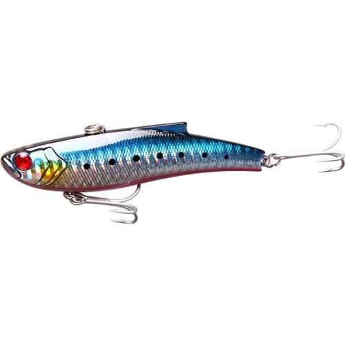 Lutac Sinking VIB Fishing Lure China Fishing Baits 90mm 28g 3D Fish Eyes