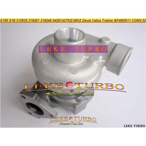 Turbo S100 S1B 312935 319261 319246 319247 04281437KZ 04281438KZ Turbocharger For Deutz Valtra Traktor BF4M2011 COM2 3.11L 87HP