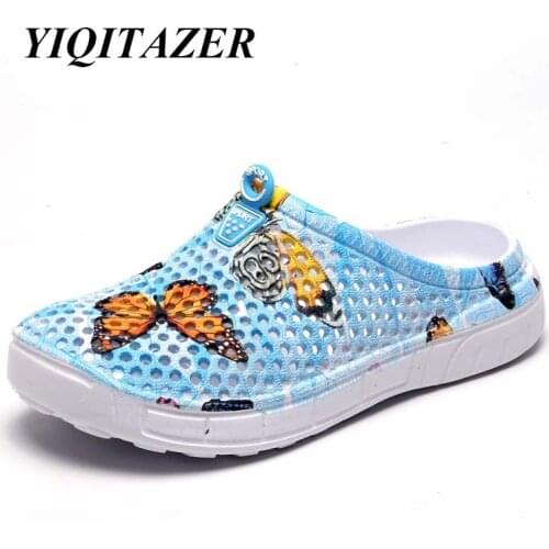 YIQITAZER 2018 New Beach Summer Slippers Womens Water Shoes,Slip on Light Casual Beach Water Slippers Shoes Women Shoes