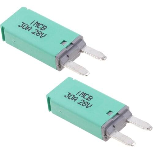 2-Pc Car Truck Boat Fuse Assortment Kit - 30 AMP – Mini Small ATM/APM Blade Fuses