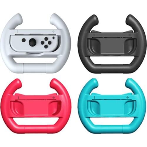 2PCS ABS Steering Wheel Handle Stand Holder Left Right Joy-Con Joycon For Nintendo Switch OLED Controller Wheels Accessories