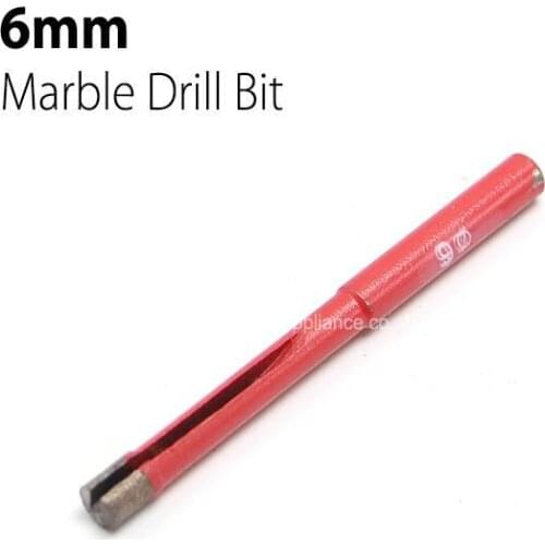 2Pcs/lot 6mm Core Drill Bit for Marble Granite Stone Material Cement Sintering Diamond Bit
