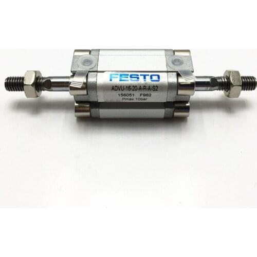 ADVU-16-20-A-P-A-S2 156051 ADVU-32-20-A-P-A-S20 ADN-32-25-A-P-A-S20 FESTO Compact cylinders Pneumatic components ADVU series