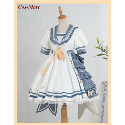 Anime Cardcaptor Sakura Kinomoto Cosplay Costume Idols Academy Cute Lolita Dress Full Set Female Party Role Play Clothing S-L