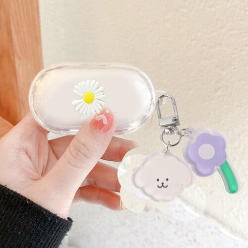 For Samsung Galaxy buds Wireless Earphones Case Cartoon Transparent Cover For Galaxy buds Plus + case Anti-fall Protection Case