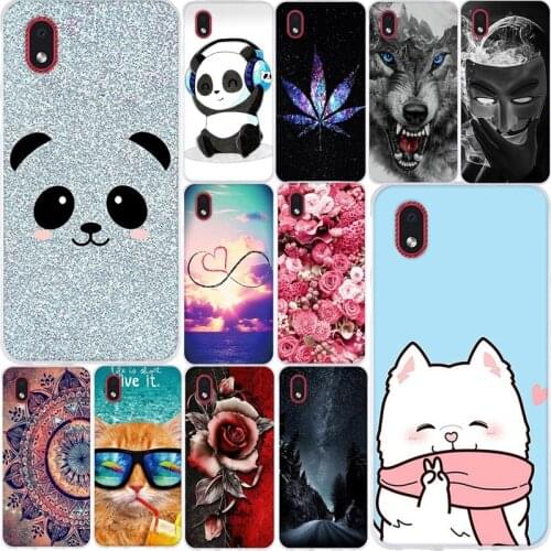 For Samsung Galaxy A01 Core SM-A013F Case TPU Silicone Case For Samsung Galaxy A01 Core Cover Pandas For Samsung A01 Core Coque