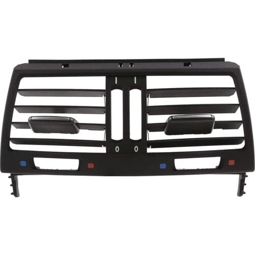 For X5 E70 X6 E71 2008-2013 Car Interior Center Console Rear Air Conditioning Outlet Vent Grille Cover Trim Accessories