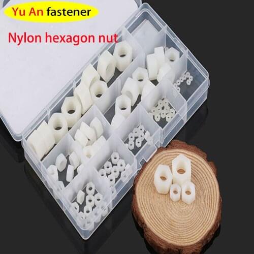 Acorn Nut / Nylon Hex Nut / Cap Nut / Plastic Hexagon Cover Nut Combination Set Decorative Screw Cap Hex Domed Cap Nut