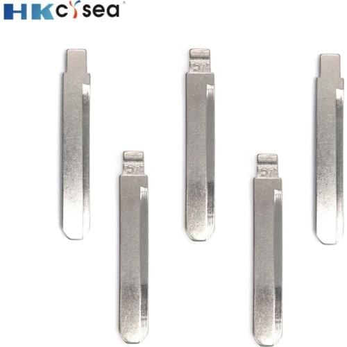 HKCYSEA KD#57 KD Remote Uncut Blank Metal Blade Type #57 for BYD F3 Car Key Remote Blade Replacement