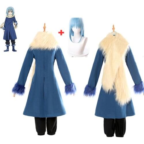 Rimuru Tempest Cosplay Costumes Tensei shitara Slime Datta Ken Anime That Time I Got Reincarnated as a Slime Costumes Wig
