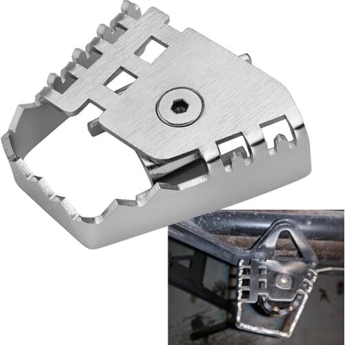 Foot Brake Lever Pedal Enlarge Extension Rear Brake Peg Pad Extender for BMW F650GS F700GS F800GS R1150GS R1250GS R1200GS LC