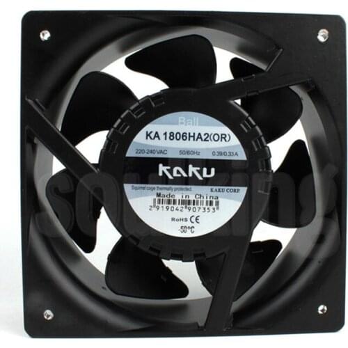 KA1806HA2(OR) 220V 0.39a 18065 axial flow fan 6months Warranty