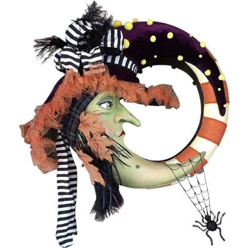 Moon Maple Leaf Doors and Windows Pendant Wreath Silhouette Dream Catcher Moon Sun Stars Design Handmade Modern