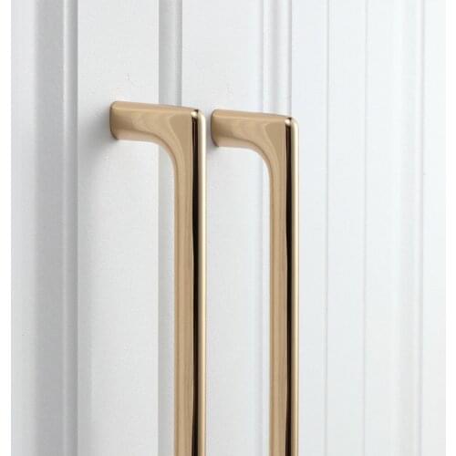 Cabinet Handles Gold Drawer Pulls Brushed Brass Kitchen Bedroom Bathroom Hardware Drop Shipping ручки для мебели