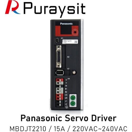 Panasonic Servo driver MBDJT2210 15A 220VAC~240VAC