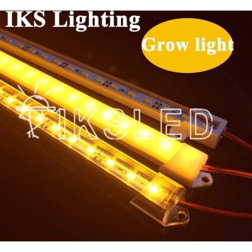 Led strip grow light 1pcs*50cm smd 5730 led rigid strip 625nmRed 450nmBlue SMD Strip Grow Light,led grow light for grow box