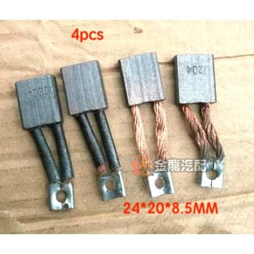 4pcs Motor starter carbon brush for car 24*20*8.5MM